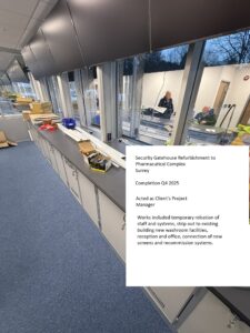 Read more about the article Recent completion of a security gatehouse refurbishment